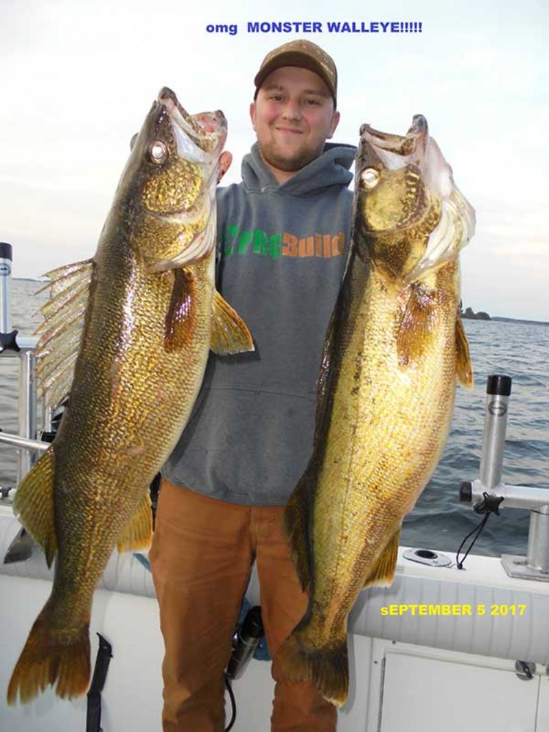 Walleye Fishing on Lake Ontario : Lots A Limits Fishing Charters